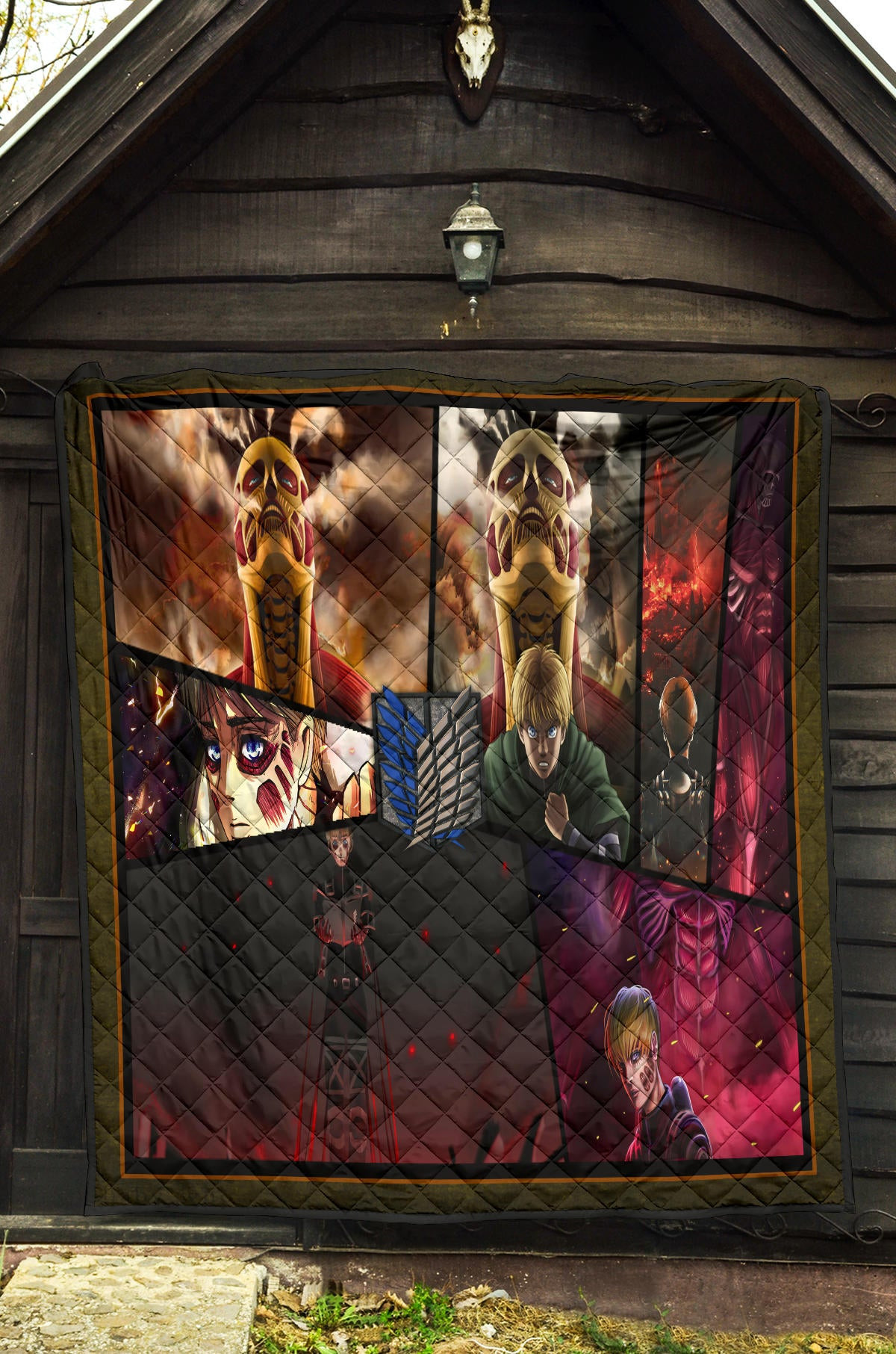 Armin Arlert Attack On Titan Premium Quilt Blanket Anime Home Decor Custom For Fans NT052603 - Image 5