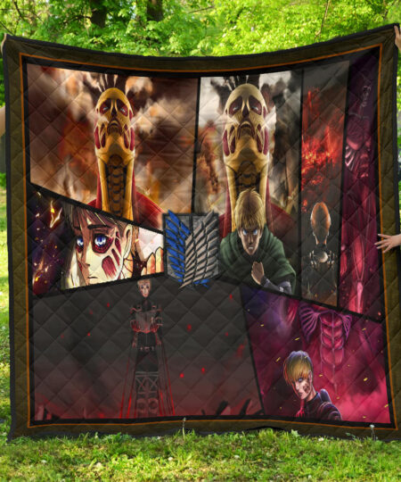 Armin Arlert Attack On Titan Premium Quilt Blanket Anime Home Decor Custom For Fans NT052603