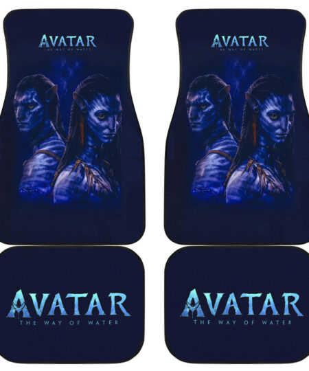 Avatar The Way Of Water Car Floor Mats Movie Car Accessories Custom For Fans AA23010304