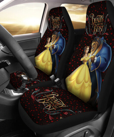 Bella Beauty And The Beast Car Seat Covers Cartoon Car Accessories Custom For Fans AA22121903