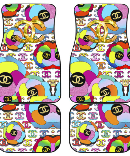 Chanel Symbol Car Floor Mats Fashion Car Accessories Custom For Fans AA22122304