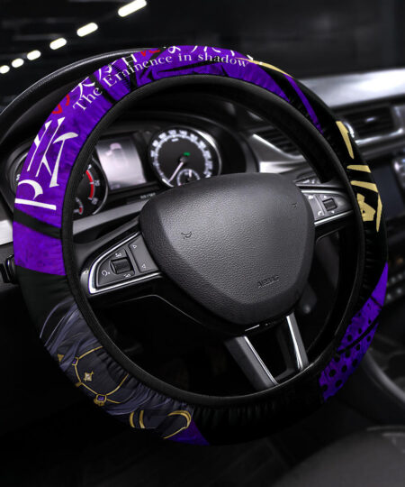 Delta Kage No Jitsuryokusha The Eminence In Shadow Anime Steering Wheel Cover Anime Car Accessories Custom For Fans AA22121402