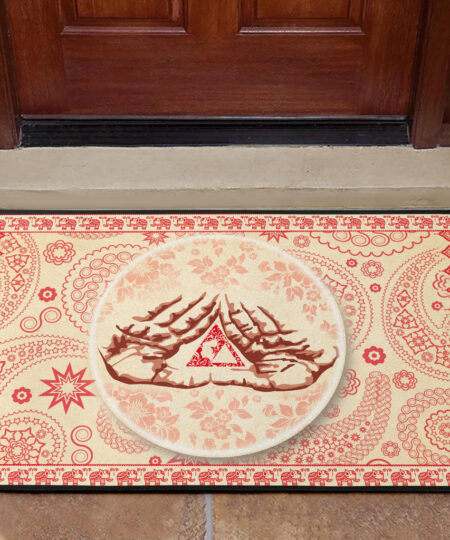 Delta Sigma Theta Door Mat Sorority Home Decor Custom For Fans AT22081502