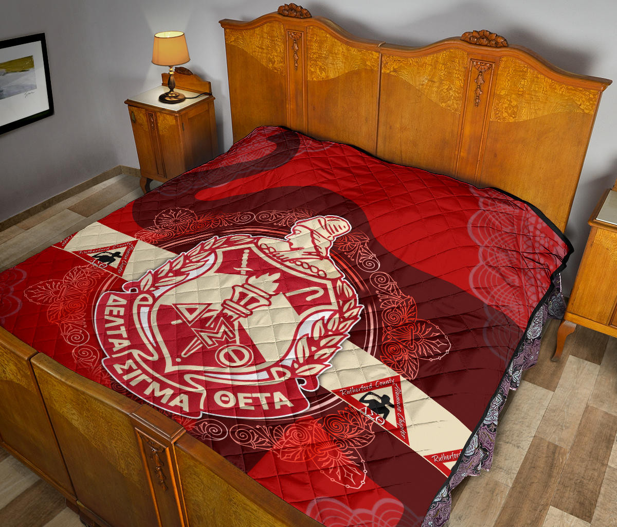 Delta Sigma Theta Premium Quilt Blanket Sorority Home Decor Custom For Fans AT22081501 - Image 11
