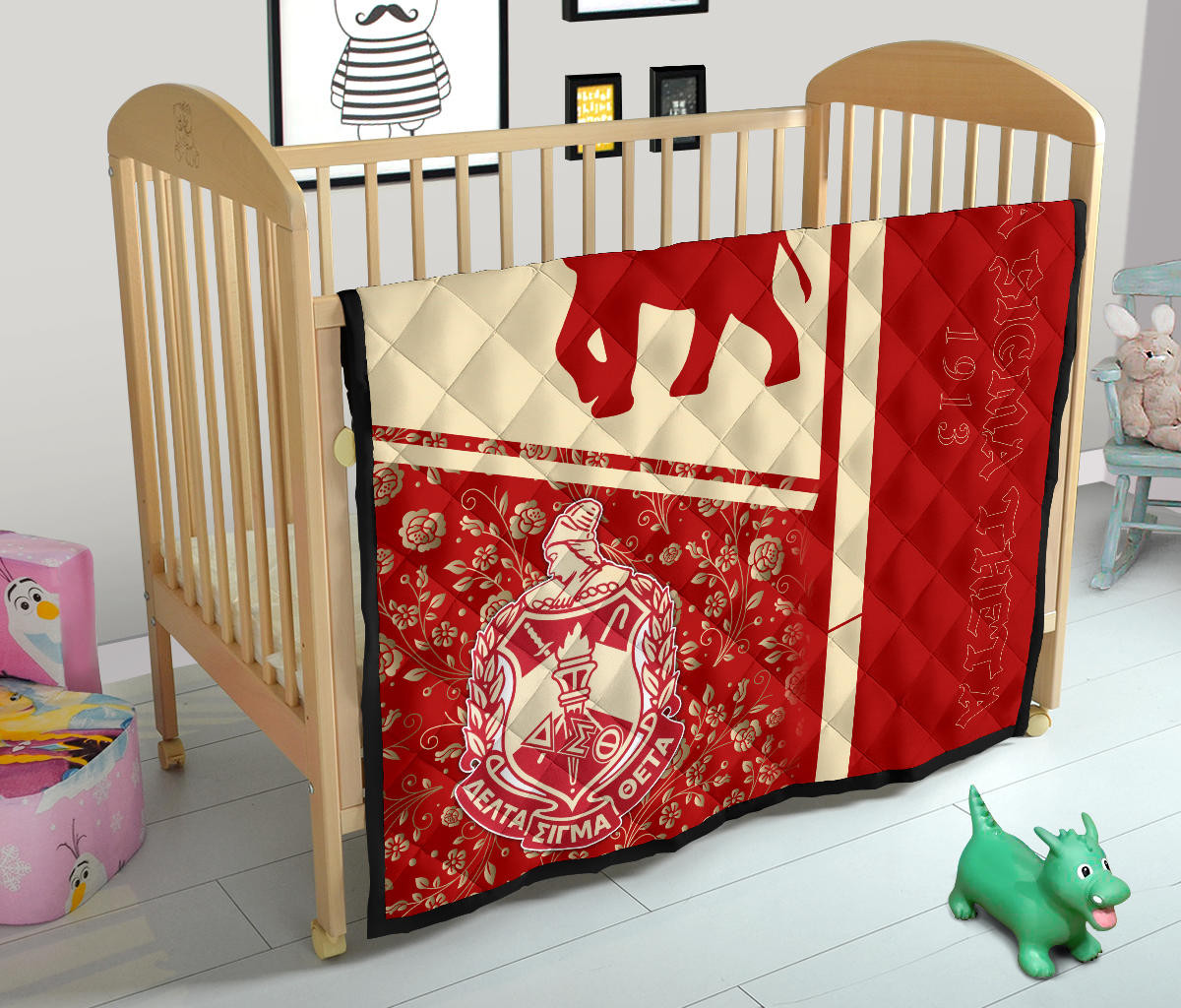 Delta Sigma Theta Premium Quilt Blanket Sorority Home Decor Custom For Fans AT22081503 - Image 12
