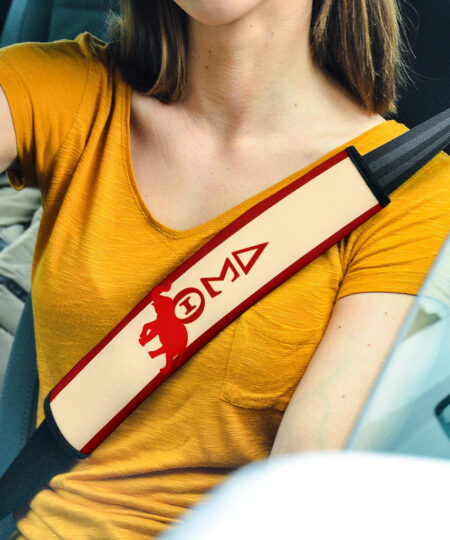 Delta Sigma Theta Seat Belt Covers Sorority Car Accessories Custom For Fans