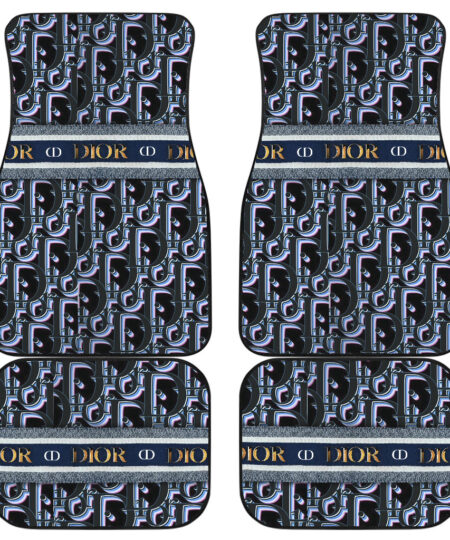 Dior Symbol Car Floor Mats Fashion Car Accessories Custom For Fans AA22122602