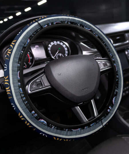 Dior Symbol Steering Wheel Cover Fashion Car Accessories Custom For Fans AA22122602