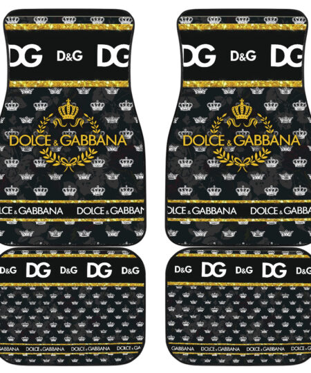 Dolce & Gabbana Symbol Car Floor Mats Fashion Car Accessories Custom For Fans AA22122901