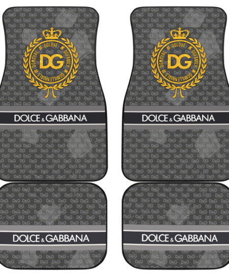 Dolce & Gabbana Symbol Car Floor Mats Fashion Car Accessories Custom For Fans AA22122902