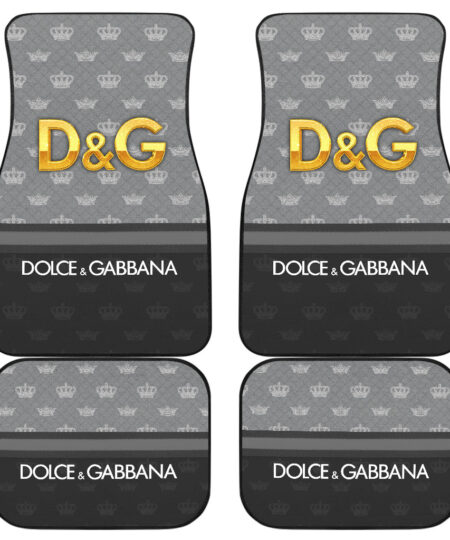 Dolce & Gabbana Symbol Car Floor Mats Fashion Car Accessories Custom For Fans AA22122903