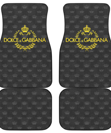 Dolce & Gabbana Symbol Car Floor Mats Fashion Car Accessories Custom For Fans AA22122904