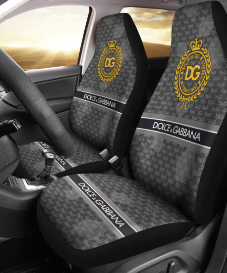 Dolce & Gabbana Symbol Car Seat Covers Fashion Car Accessories Custom For Fans AA22122902