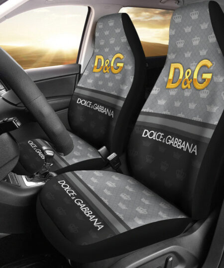 Dolce & Gabbana Symbol Car Seat Covers Fashion Car Accessories Custom For Fans AA22122903