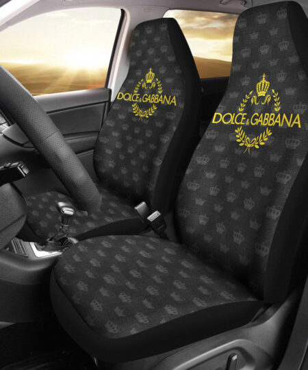 Dolce & Gabbana Symbol Car Seat Covers Fashion Car Accessories Custom For Fans AA22122904