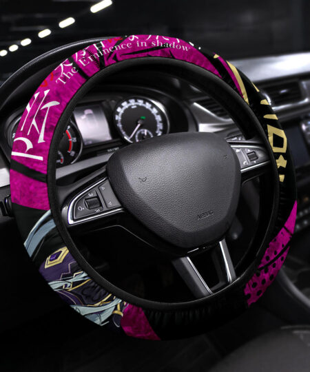 Epsilon Kage No Jitsuryokusha The Eminence In Shadow Anime Steering Wheel Cover Anime Car Accessories Custom For Fans AA22121404