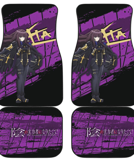 Eta Eminence In Shadow Car Floor Mats Anime Car Accessories Custom For Fans AA23010601
