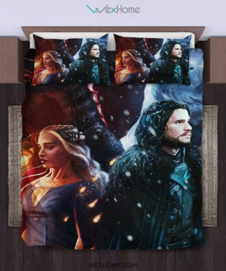 Game Of Throne Bedding Set - duvet cover and pillowcase set - Unique Design Amazing Gift