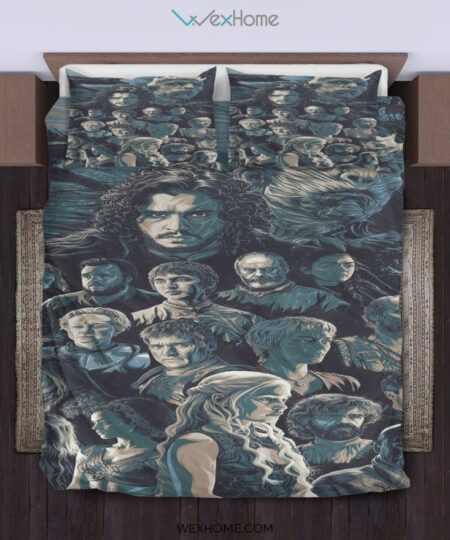 Game Of Thrones Bedding Set 5 - duvet cover and pillowcase set - Unique Design Amazing Gift