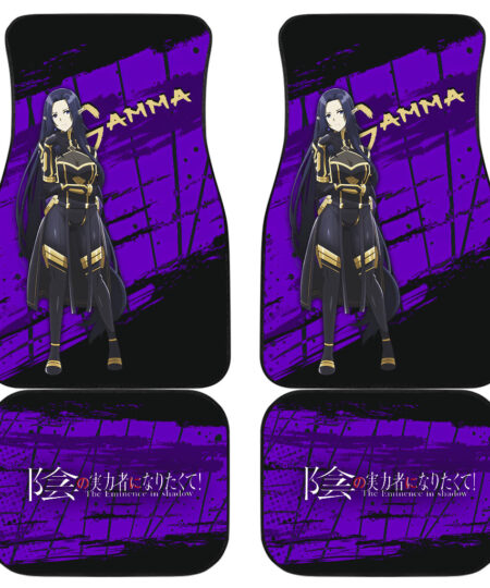 Gamma Eminence In Shadow Car Floor Mats Anime Car Accessories Custom For Fans AA23010602