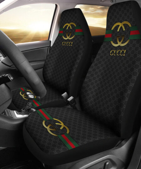 Gucci Symbol Car Seat Covers Fashion Car Accessories