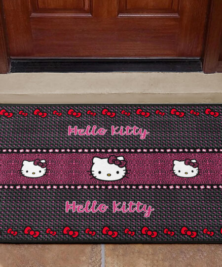 Hello Kitty Door Mat Cartoon Home Decor Custom For Fans AA22090601