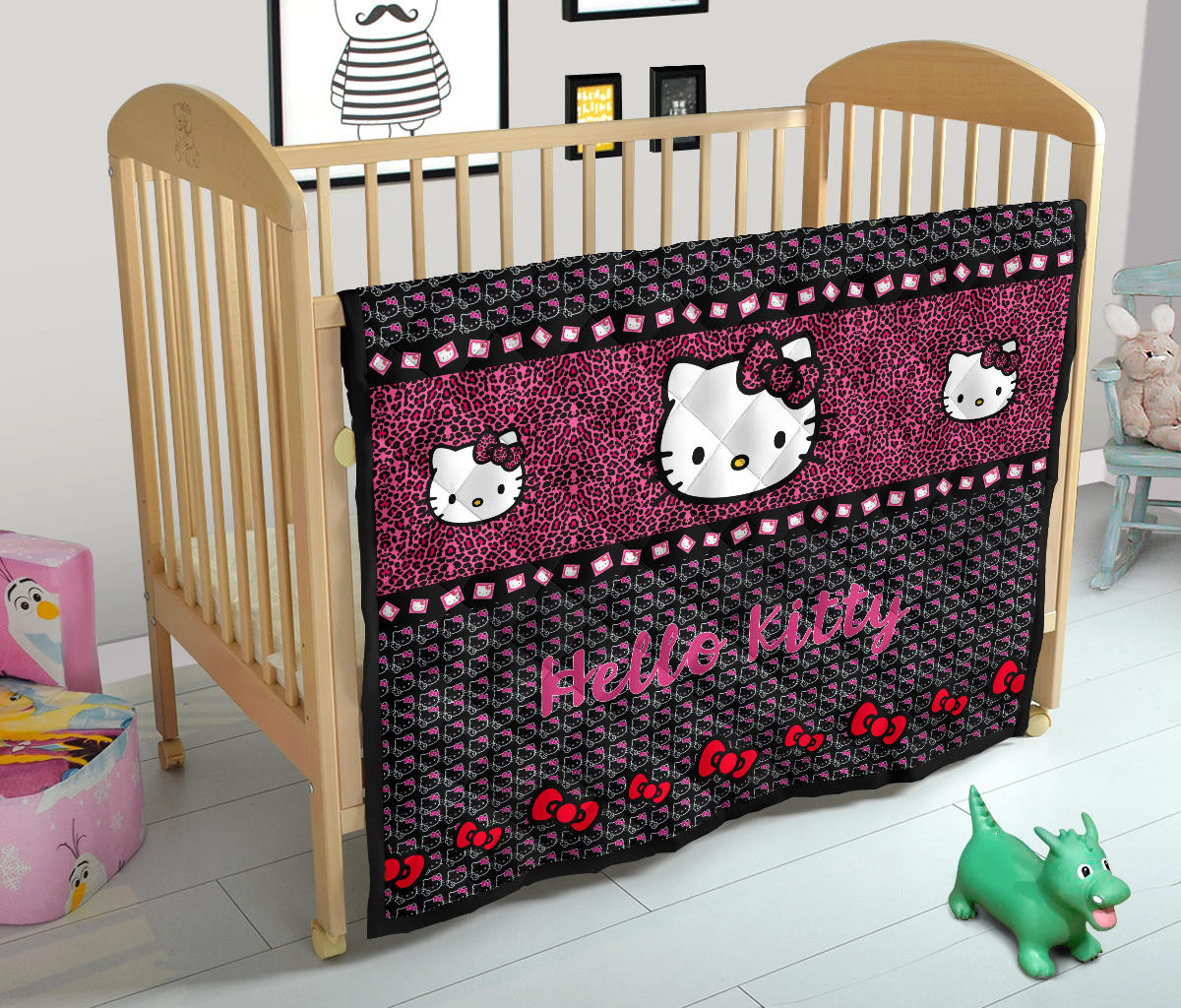 Hello Kitty Premium Quilt Blanket Cartoon Home Decor Custom For Fans AA22090602 - Image 12