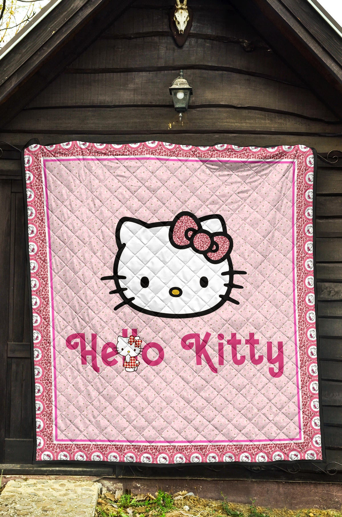 Hello Kitty Premium Quilt Blanket Cartoon Home Decor Custom For Fans AA22090603 - Image 5
