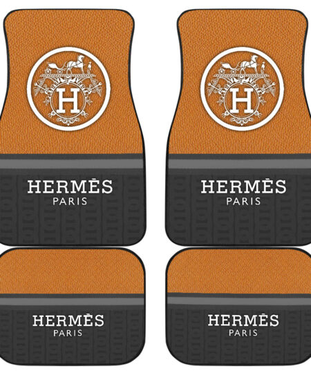 Hermes Symbol Car Floor Mats Fashion Car Accessories Custom For Fans AA22122903
