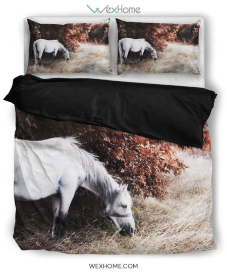 Horse HD Vintage Bedding Set