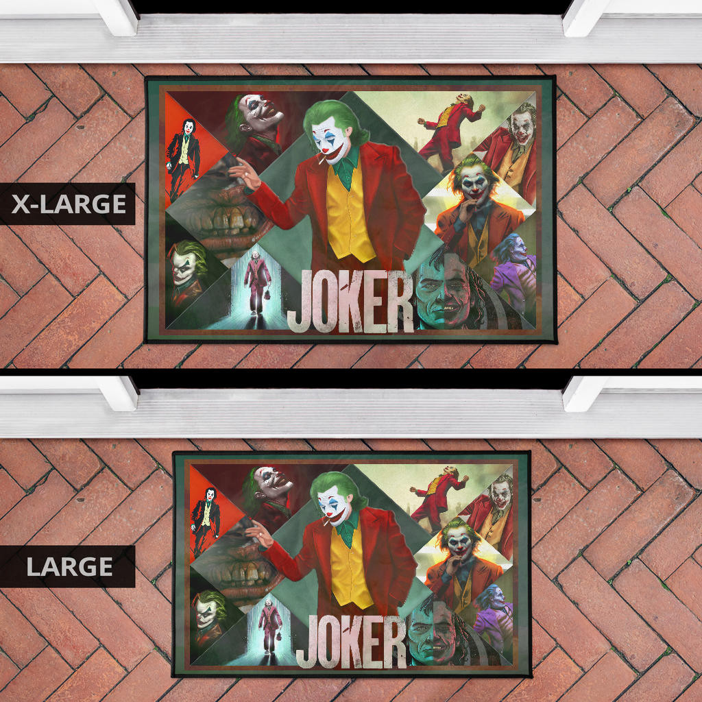 Joker The Clown Door Mat Movie Home Decor Custom For Fans NT051301 - Image 7