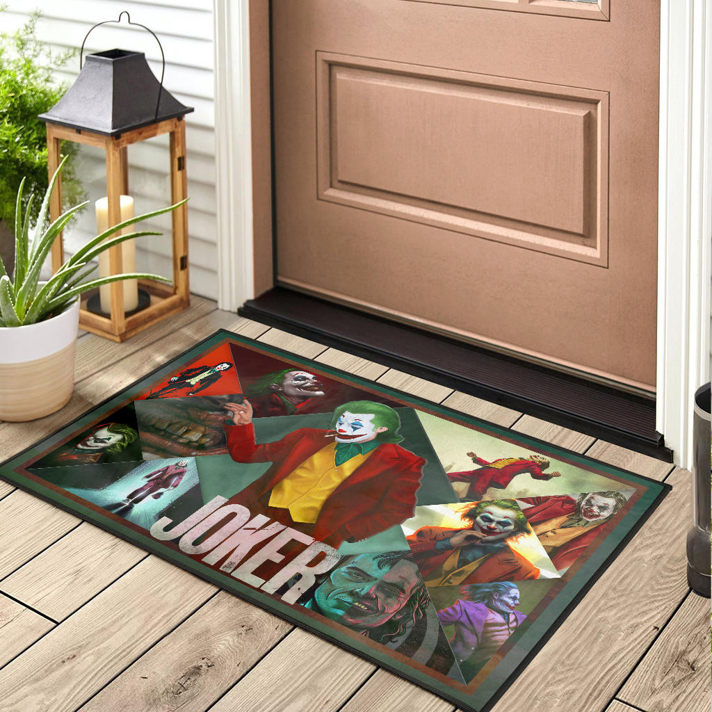 Joker The Clown Door Mat Movie Home Decor Custom For Fans NT051301 - Image 3