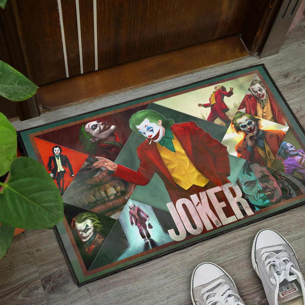 Joker The Clown Door Mat Movie Home Decor Custom For Fans NT051301 - Image 4
