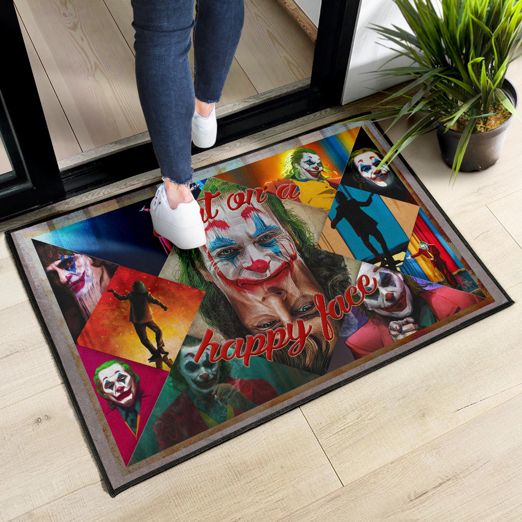 Joker The Clown Door Mat Movie Home Decor Custom For Fans NT051302 - Image 6