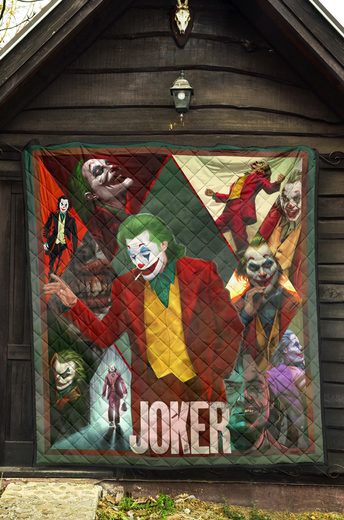 Joker The Clown Premium Quilt Blanket Movie Home Decor Custom For Fans NT051301 - Image 5