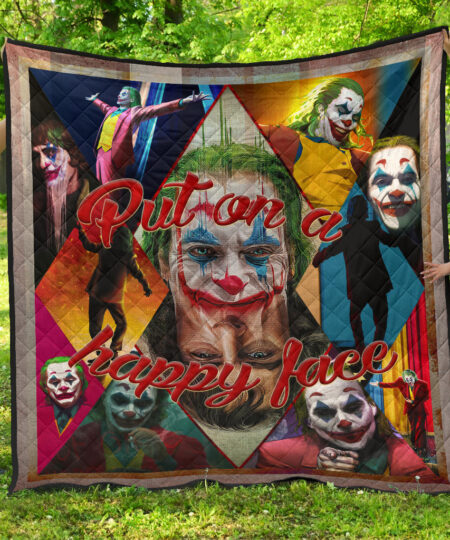 Joker The Clown Premium Quilt Blanket Movie Home Decor Custom For Fans NT051302