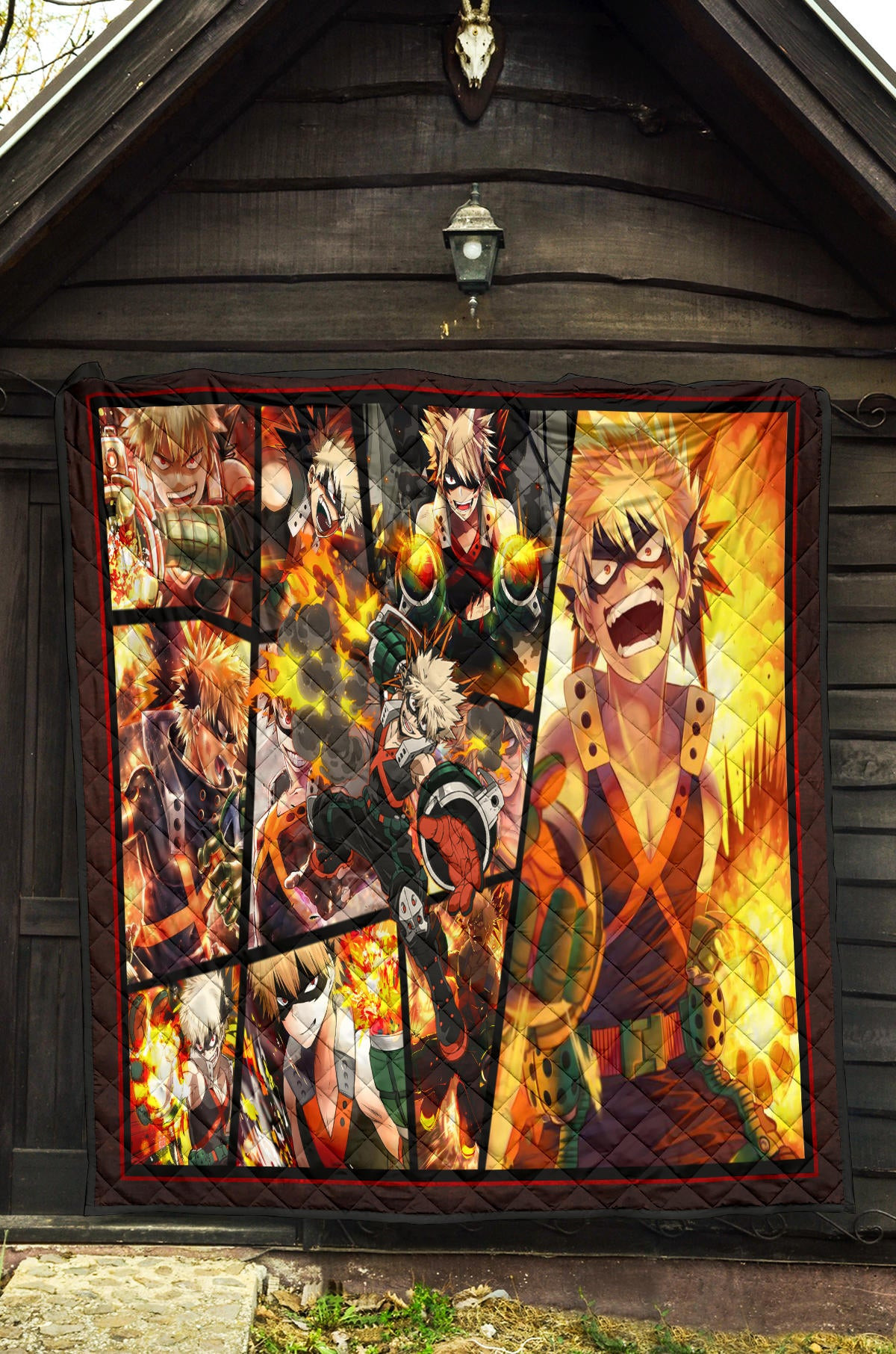Katsuki Bakugo My Hero Academia Premium Quilt Blanket Anime Home Decor Custom For Fans NA060601 - Image 5