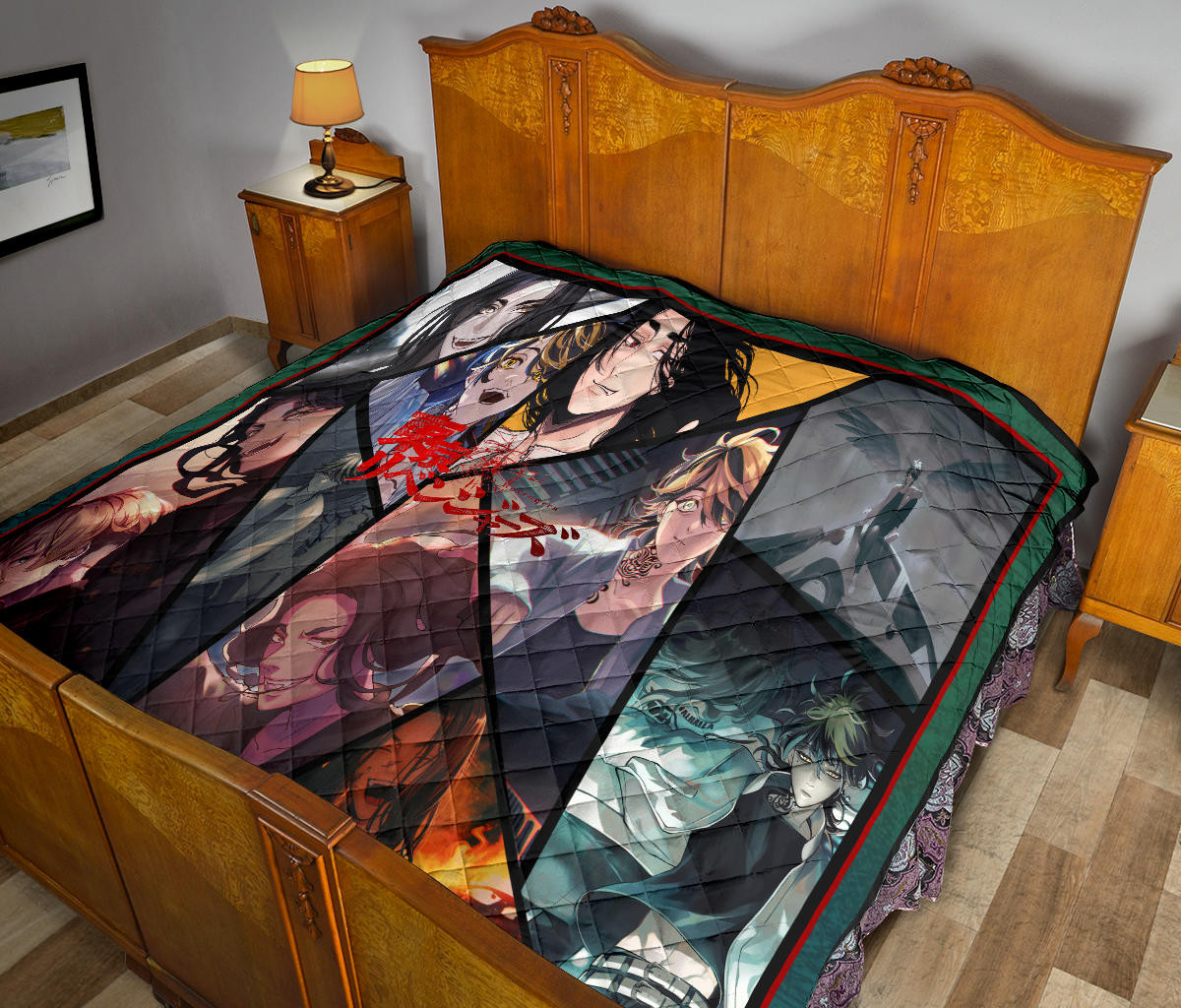 Keisuke Baji And Kazutora Hanemiya Tokyo Revengers Premium Quilt Blanket Anime Home Decor Custom For Fans NA060902 - Image 11