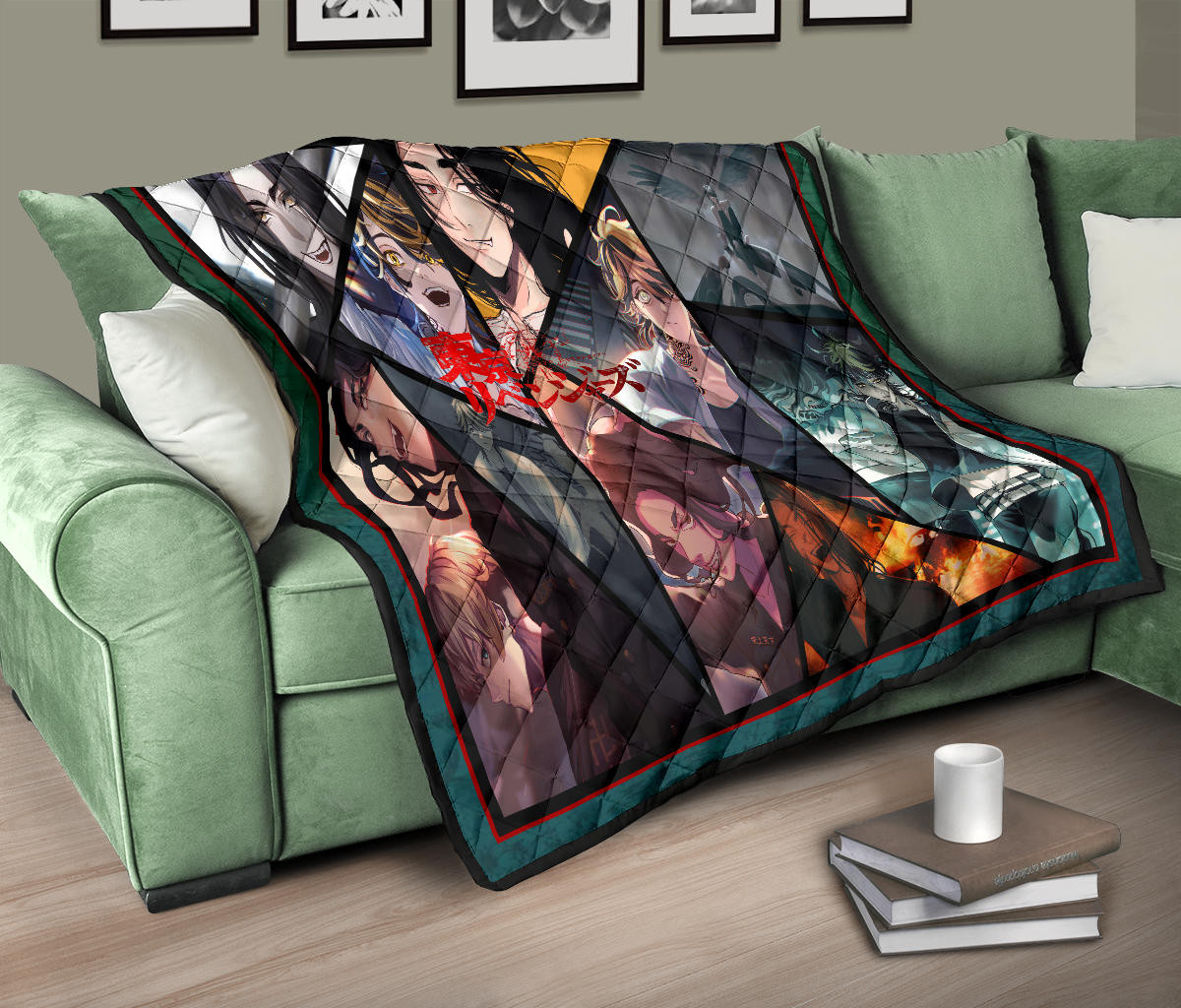 Keisuke Baji And Kazutora Hanemiya Tokyo Revengers Premium Quilt Blanket Anime Home Decor Custom For Fans NA060902 - Image 10