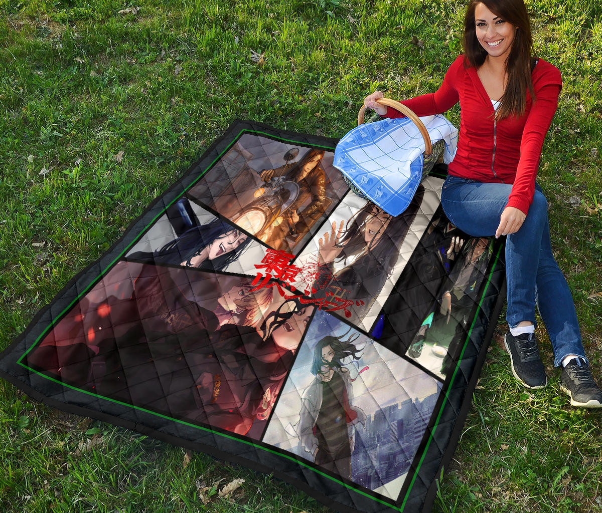 Keisuke Baji Tokyo Revengers Premium Quilt Blanket Anime Home Decor Custom For Fans NA060901 - Image 6