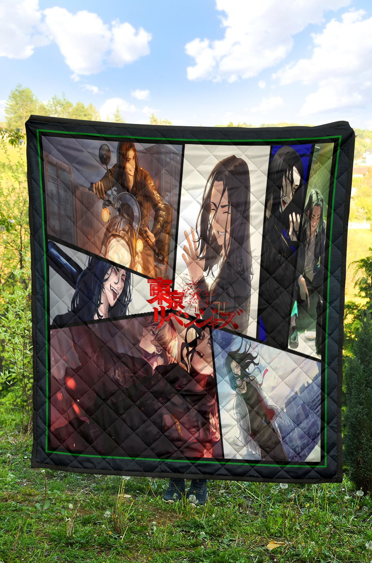 Keisuke Baji Tokyo Revengers Premium Quilt Blanket Anime Home Decor Custom For Fans NA060901 - Image 4