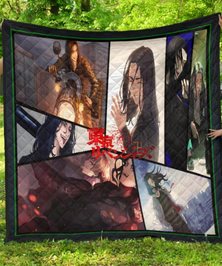 Keisuke Baji Tokyo Revengers Premium Quilt Blanket Anime Home Decor Custom For Fans NA060901