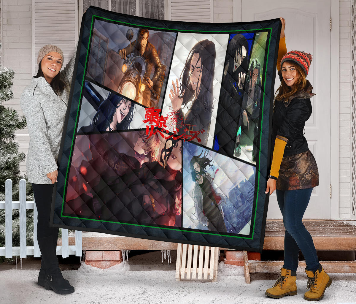 Keisuke Baji Tokyo Revengers Premium Quilt Blanket Anime Home Decor Custom For Fans NA060901 - Image 2