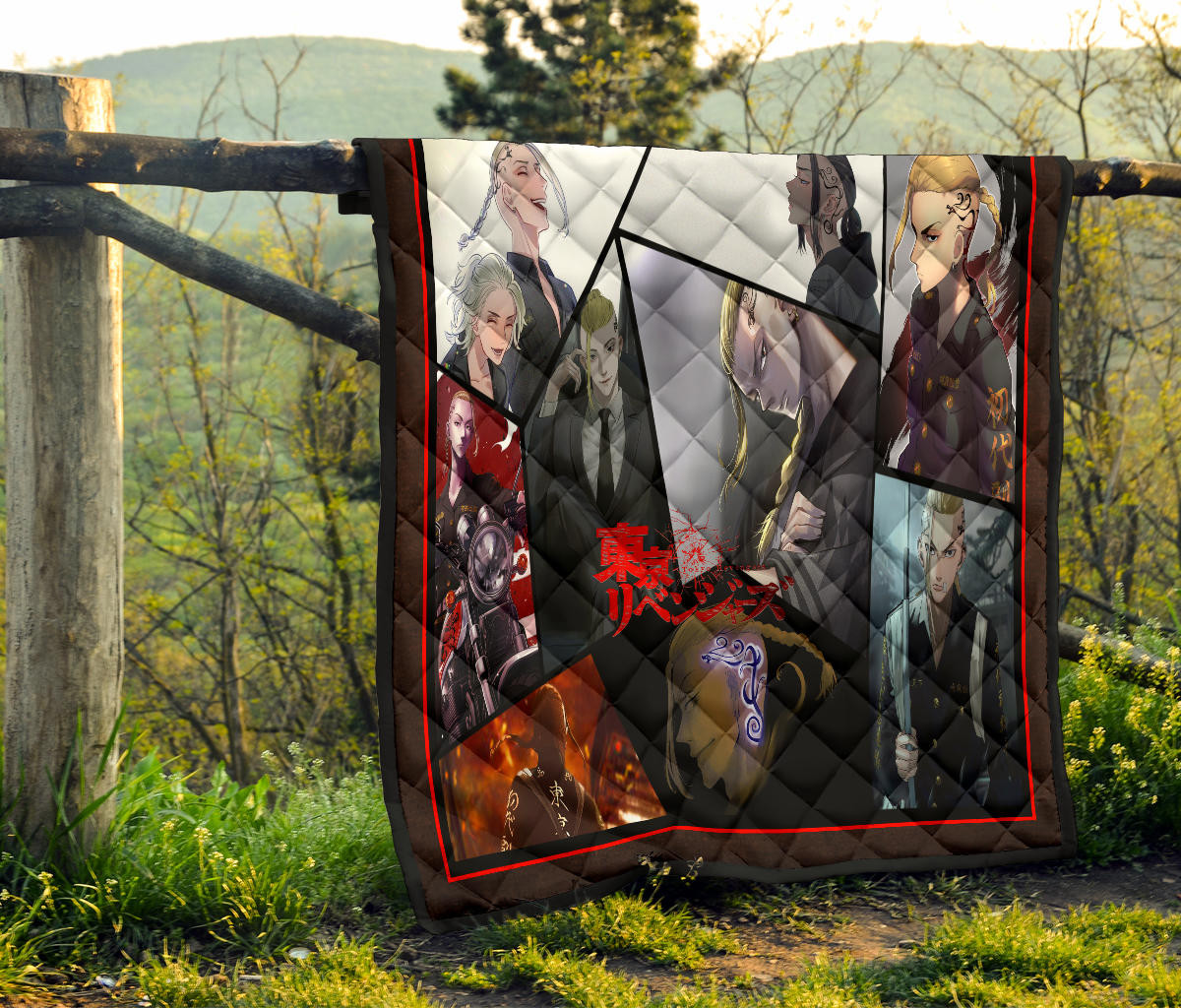 Ken Ryuguji Draken Tokyo Revengers Premium Quilt Blanket Anime Home Decor Custom For Fans NA060803 - Image 8