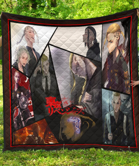 Ken Ryuguji Draken Tokyo Revengers Premium Quilt Blanket Anime Home Decor Custom For Fans NA060803