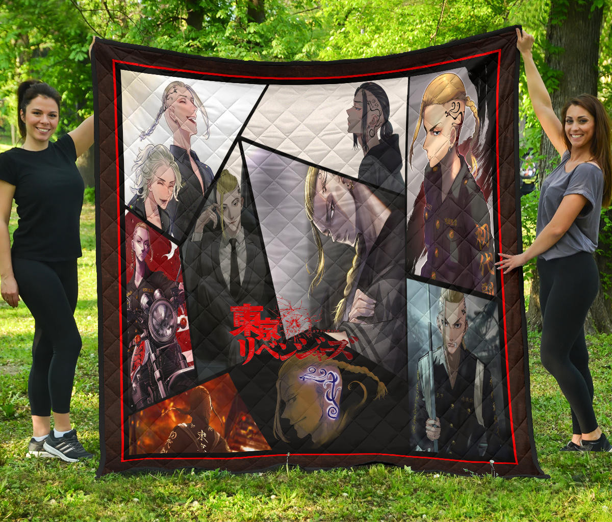 Ken Ryuguji Draken Tokyo Revengers Premium Quilt Blanket Anime Home Decor Custom For Fans NA060803