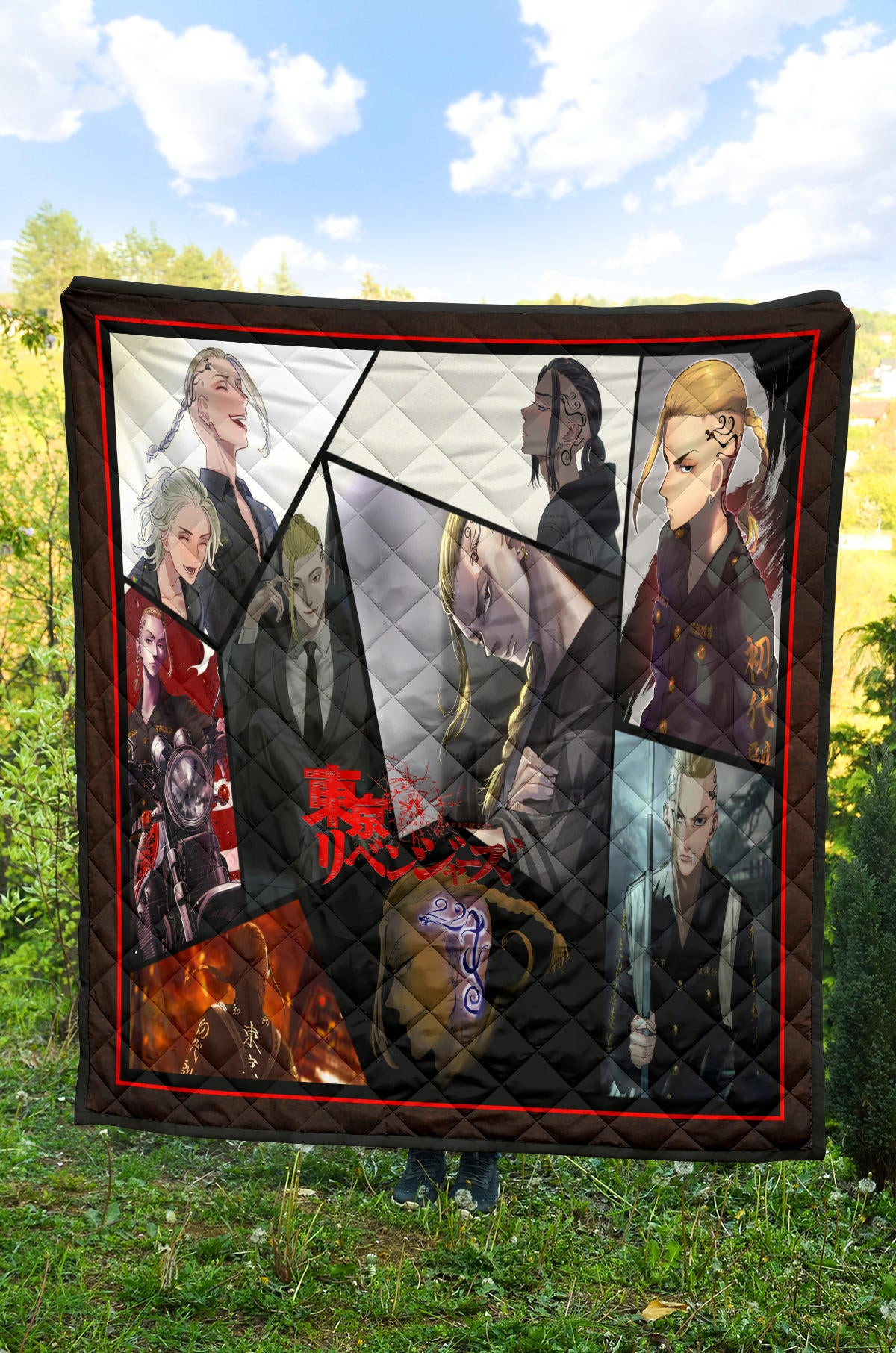 Ken Ryuguji Draken Tokyo Revengers Premium Quilt Blanket Anime Home Decor Custom For Fans NA060803 - Image 4