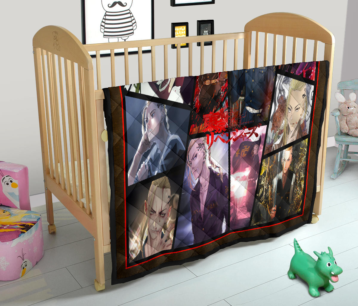 Ken Ryuguji Draken Tokyo Revengers Premium Quilt Blanket Anime Home Decor Custom For Fans NA060804 - Image 12