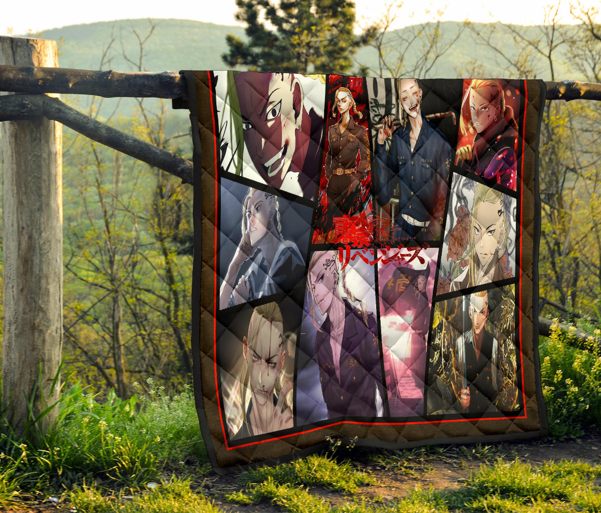 Ken Ryuguji Draken Tokyo Revengers Premium Quilt Blanket Anime Home Decor Custom For Fans NA060804 - Image 8
