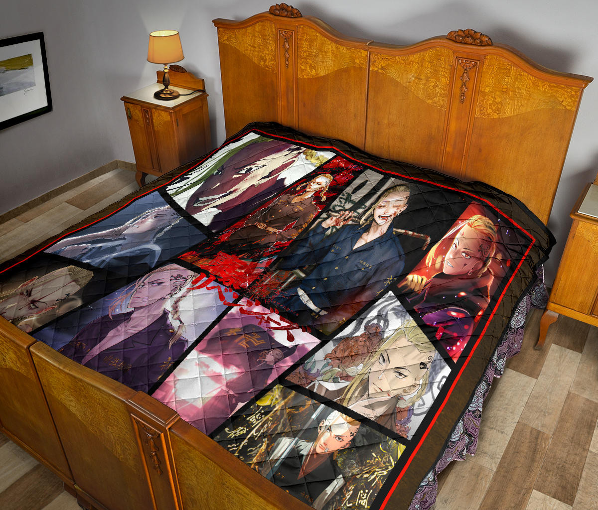 Ken Ryuguji Draken Tokyo Revengers Premium Quilt Blanket Anime Home Decor Custom For Fans NA060804 - Image 11